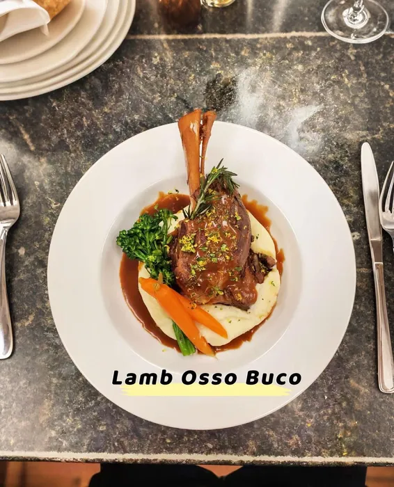 Chef's special Lamb Osso Buco